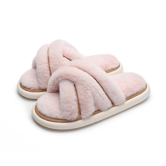 Cozy Non-Slip Cotton Slippers with Poop and Dirt Resistance - Vogue Aura