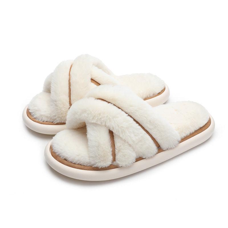 Cozy Non-Slip Cotton Slippers with Poop and Dirt Resistance - Vogue Aura