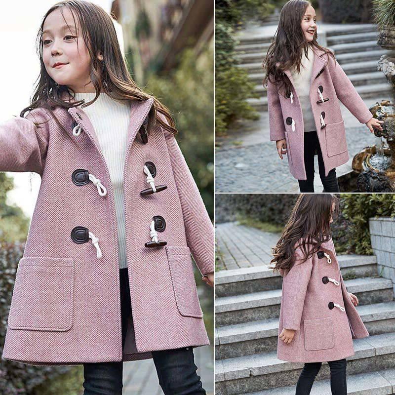 Cozy Pink Woolen Vest for Girls - Perfect for Autumn and Winter - Vogue Aura