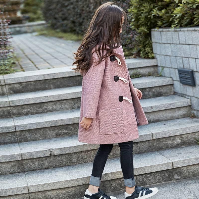 Cozy Pink Woolen Vest for Girls - Perfect for Autumn and Winter - Vogue Aura