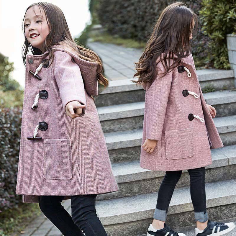 Cozy Pink Woolen Vest for Girls - Perfect for Autumn and Winter - Vogue Aura