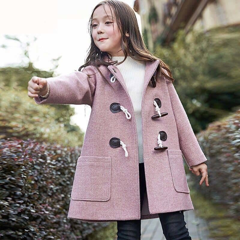 Cozy Pink Woolen Vest for Girls - Perfect for Autumn and Winter - Vogue Aura