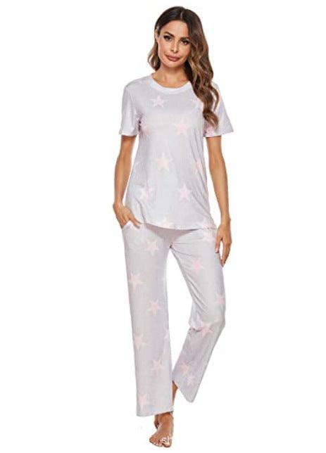 Cozy Starry Nights Premium Women's Pajama Set - Vogue Aura