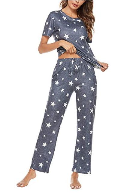 Cozy Starry Nights Premium Women's Pajama Set - Vogue Aura