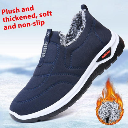 Cozy Thermal Cotton Slip-On Shoes for Women - Vogue Aura