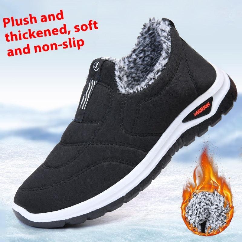 Cozy Thermal Cotton Slip-On Shoes for Women - Vogue Aura