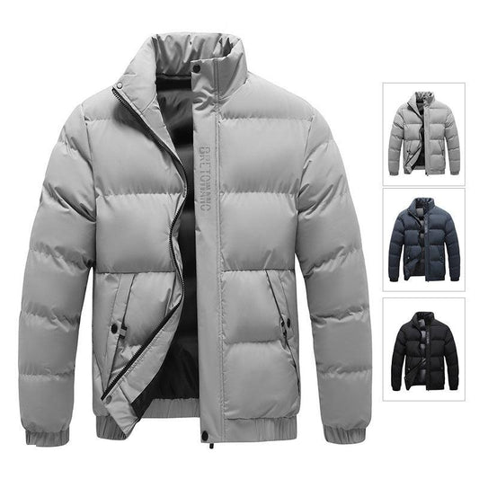 Cozy Winter Essential: Men's Insulated Down Jacket - Vogue Aura