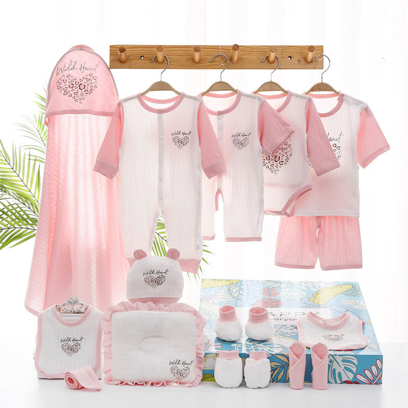 Summer Thin Newborn Clothes Baby Gift Set - Vogue Aura