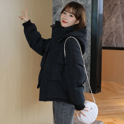 Korean Loose Fit Down Jacket for Women - Vogue Aura