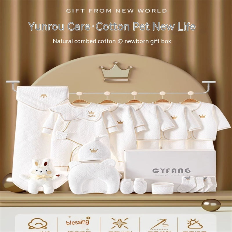 Elegant Newborn Gift Box: Baby Clothing Set - Vogue Aura