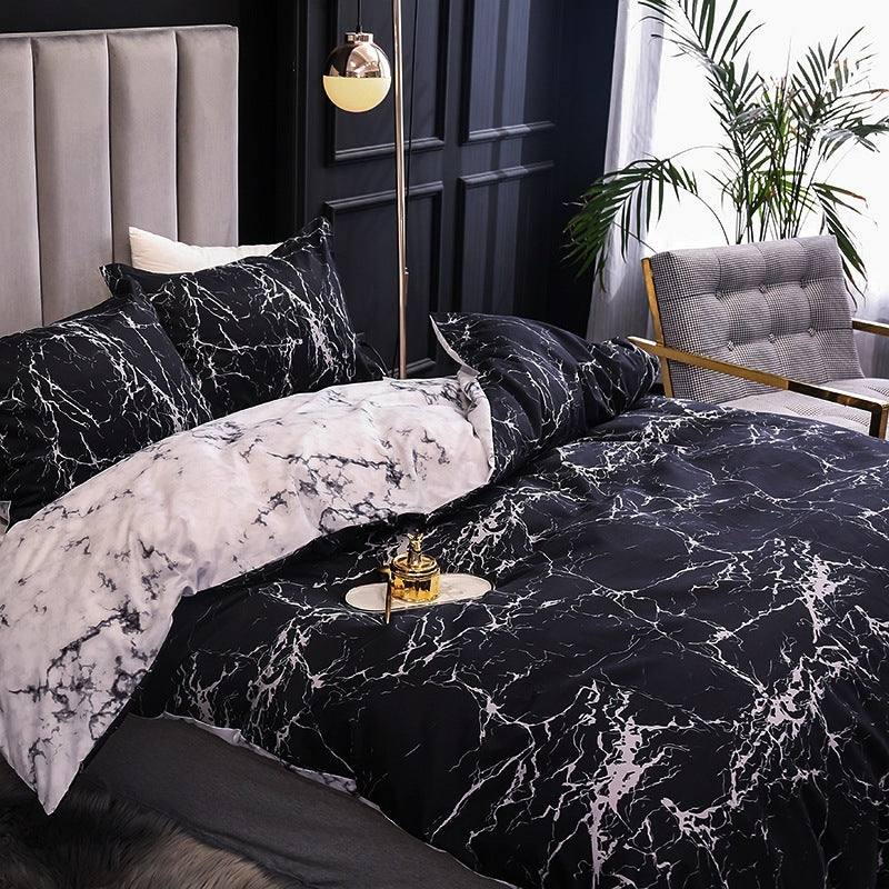 Reactive Printing And Dyeing Home Textiles Three-piece Set Without Sheets - Vogue Aura