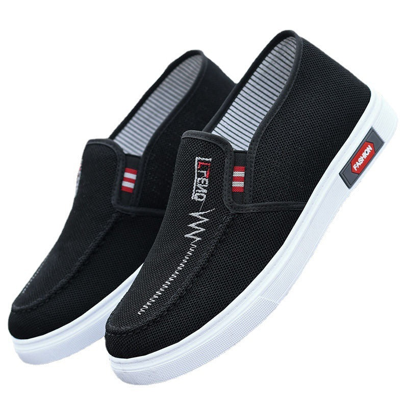 Spring Old Beijing Breathable Non-slip Canvas Skate Shoes - Vogue Aura