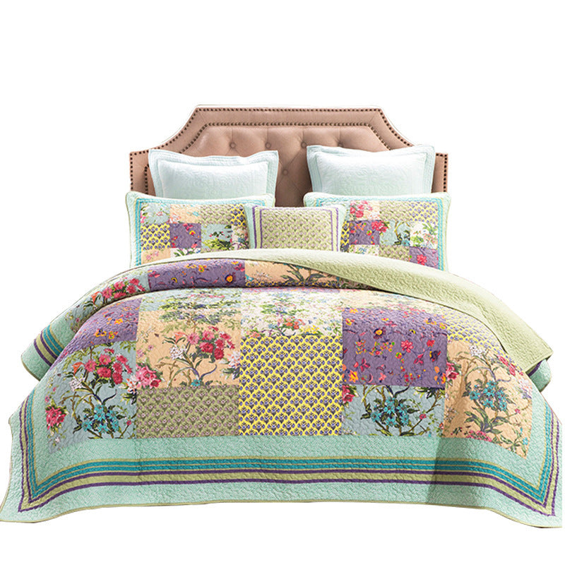 Three-piece Cotton Bedding Set - Vogue Aura