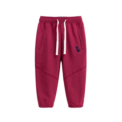 Dino Adventure Cotton Sweatpants for Kids - Vogue Aura