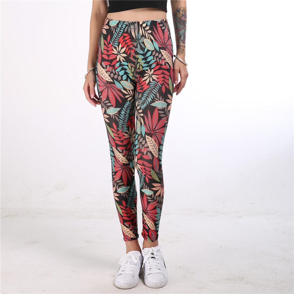 Doodle sport yoga pants - Vogue Aura