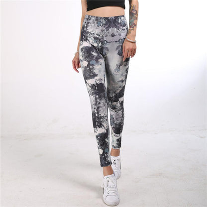 Doodle sport yoga pants - Vogue Aura