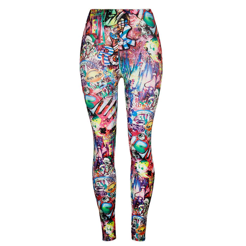 Doodle sport yoga pants - Vogue Aura