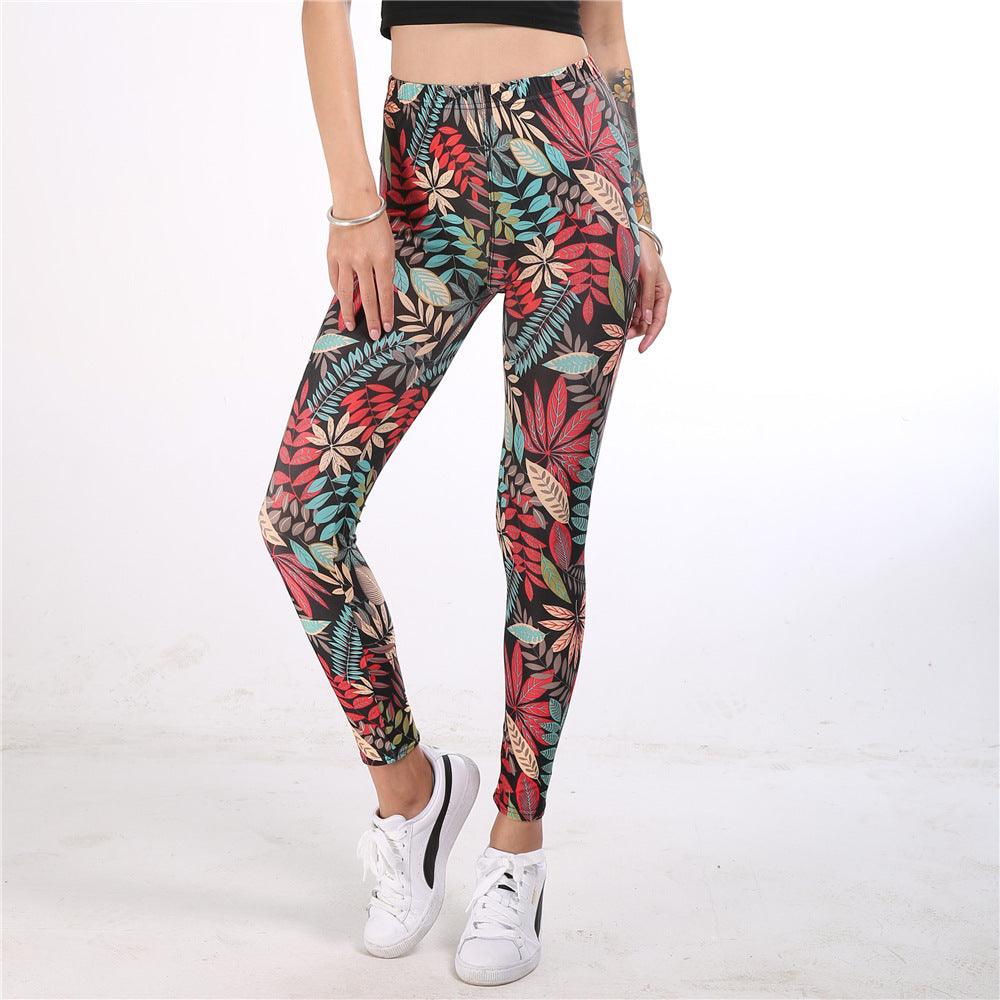 Doodle sport yoga pants - Vogue Aura