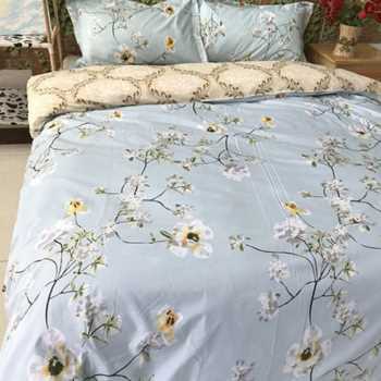 New Quilt Cover Simple Bed Sheet Cartoon Supplies Four-piece Set - Vogue Aura