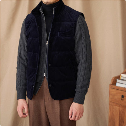 Men's Luxurious Thick Duck Down Jacket - Vogue Aura