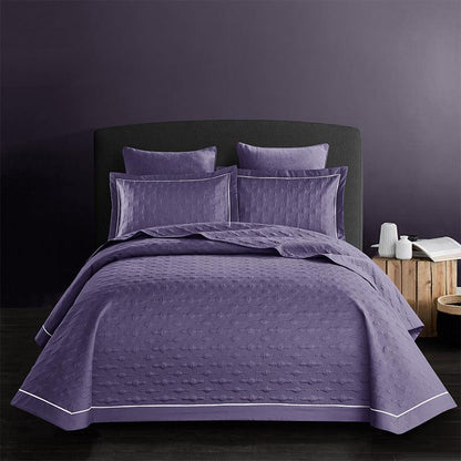 Elegant Twill Cotton Luxury Bed Sheet Set - Vogue Aura