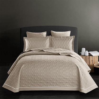 Elegant Twill Cotton Luxury Bed Sheet Set - Vogue Aura