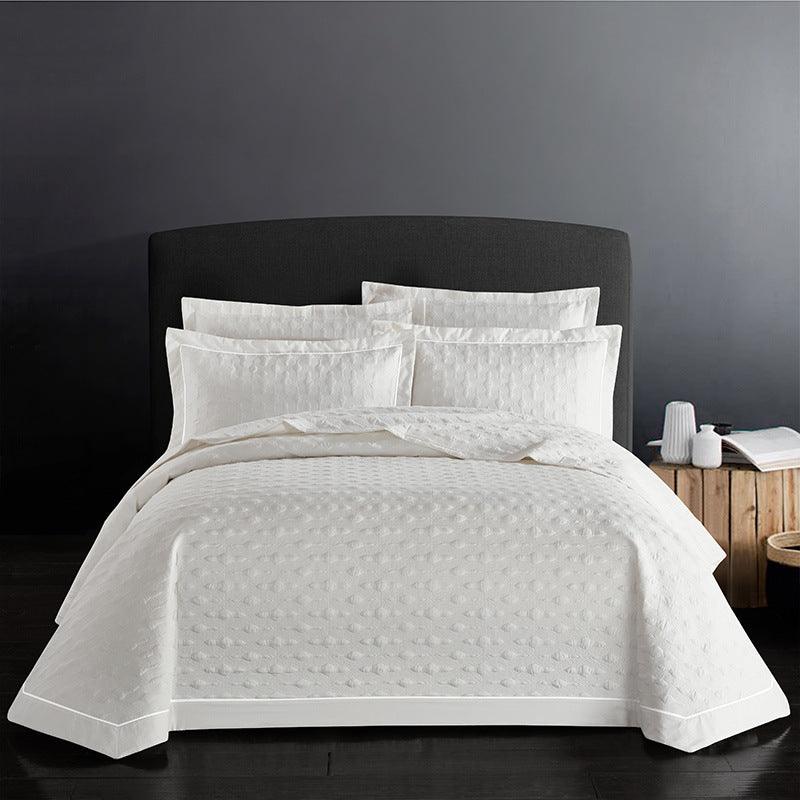 Elegant Twill Cotton Luxury Bed Sheet Set - Vogue Aura