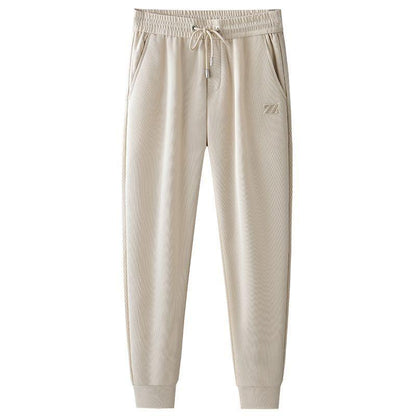 Embroidered Casual Sports Pants for Men - Vogue Aura