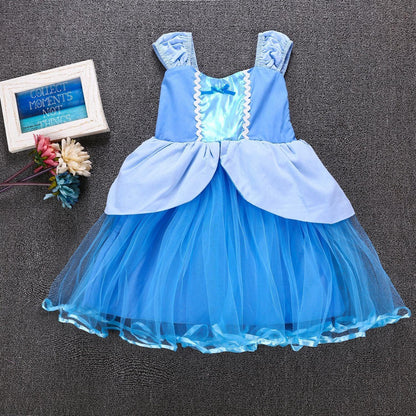 Enchanted Princess Cotton Dress for Girls - Vogue Aura