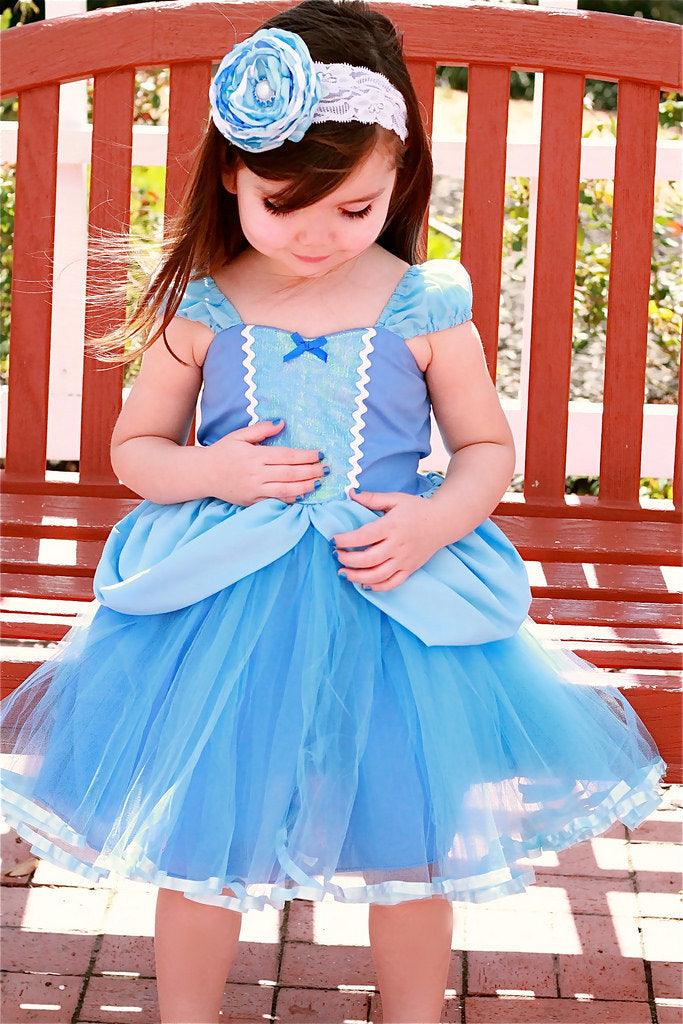 Enchanted Princess Cotton Dress for Girls - Vogue Aura