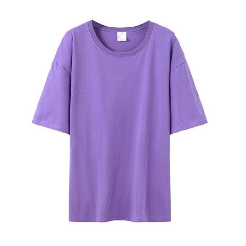 Essential Women's Cotton Round Neck T-Shirt for Ultimate Comfort - Vogue Aura