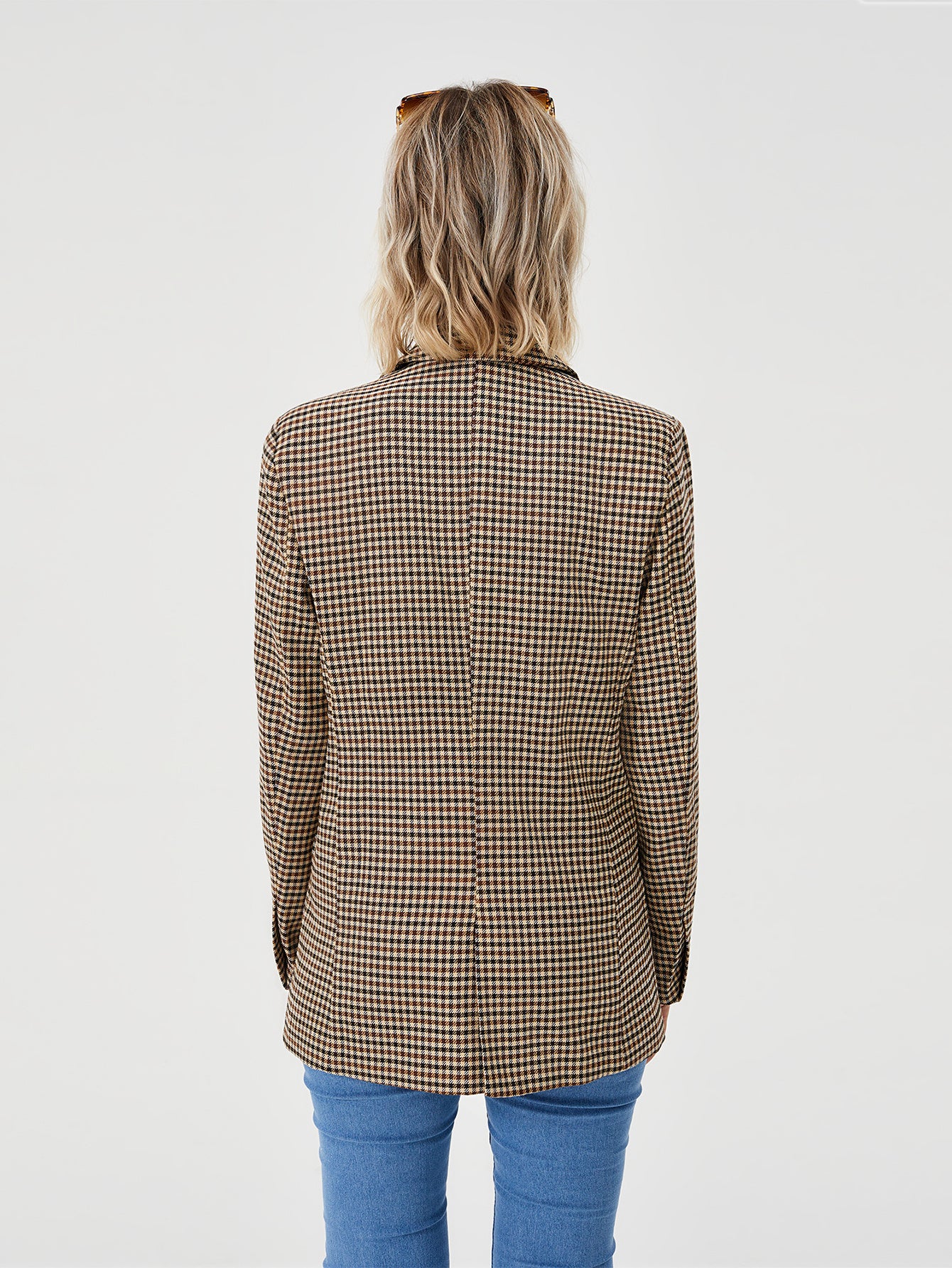 Women's Sophisticated Casual Blazer Jacket - Vogue Aura