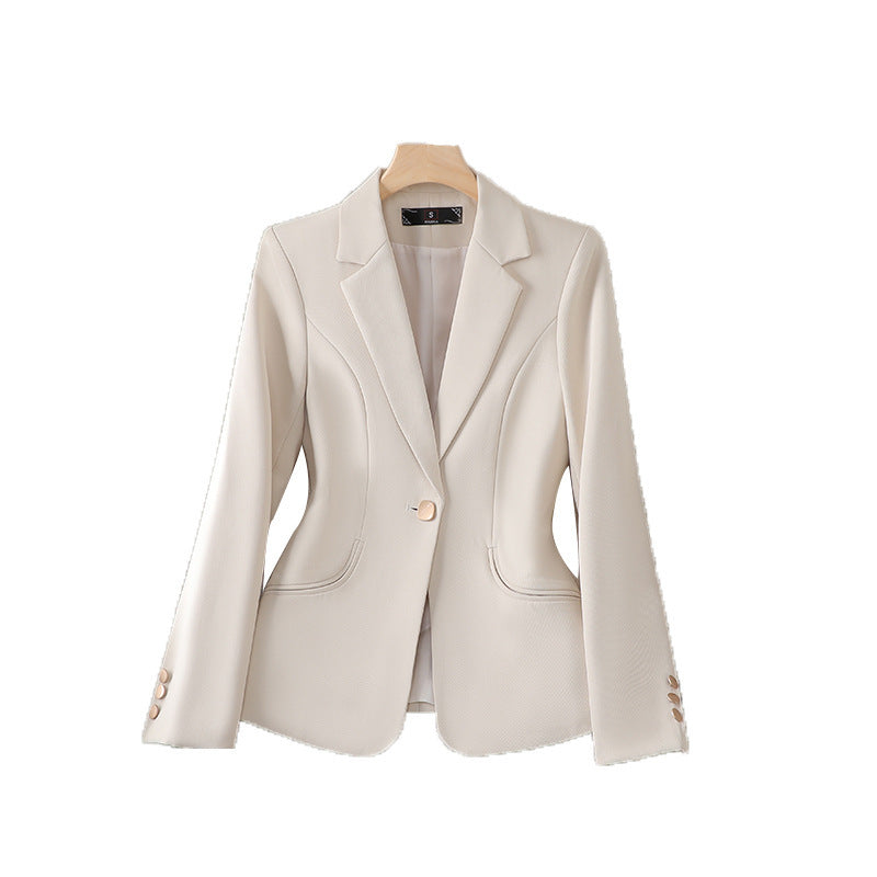 Women's Elegant Casual Slim Suit Jacket - Vogue Aura