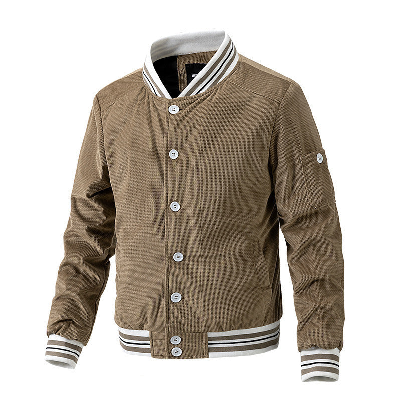 Men's Premium Corduroy Jacket for Autumn and Winter - Vogue Aura