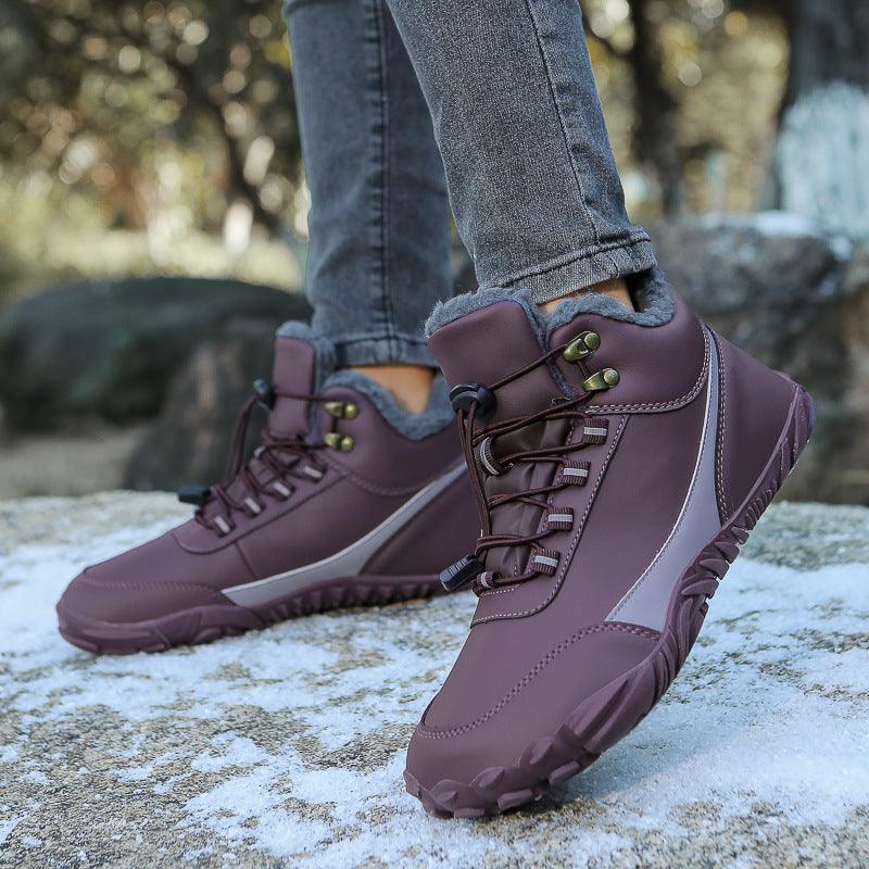 Fleece-Lined Cotton Snow Boots for Exceptional Winter Comfort - Vogue Aura