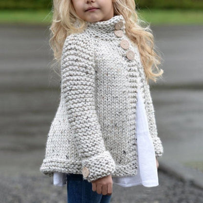 Girls cardigan sweater coat - Vogue Aura