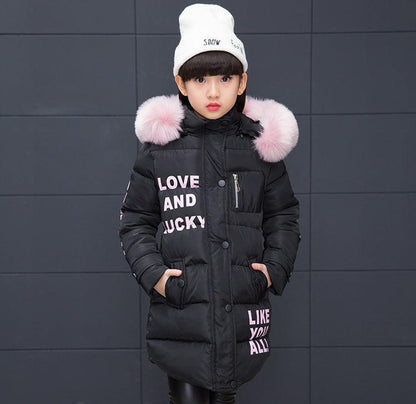 Girls' cotton-padded jackets - Vogue Aura