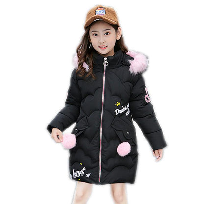 Girls' cotton-padded jackets - Vogue Aura