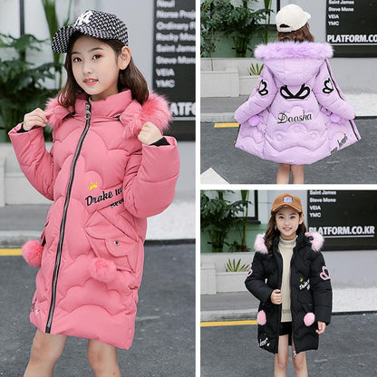 Girls' cotton-padded jackets - Vogue Aura