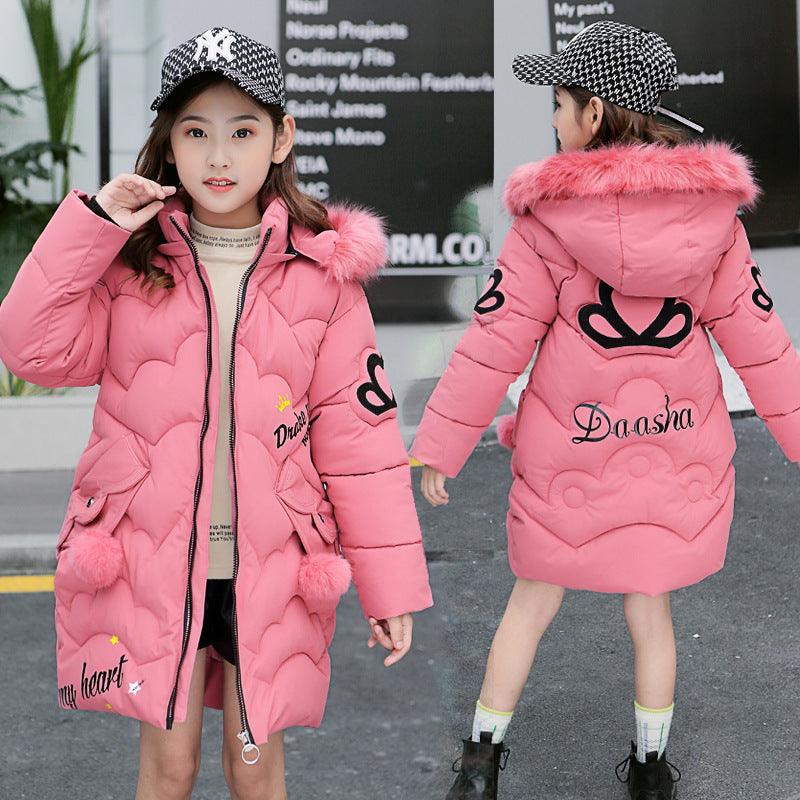 Girls' cotton-padded jackets - Vogue Aura