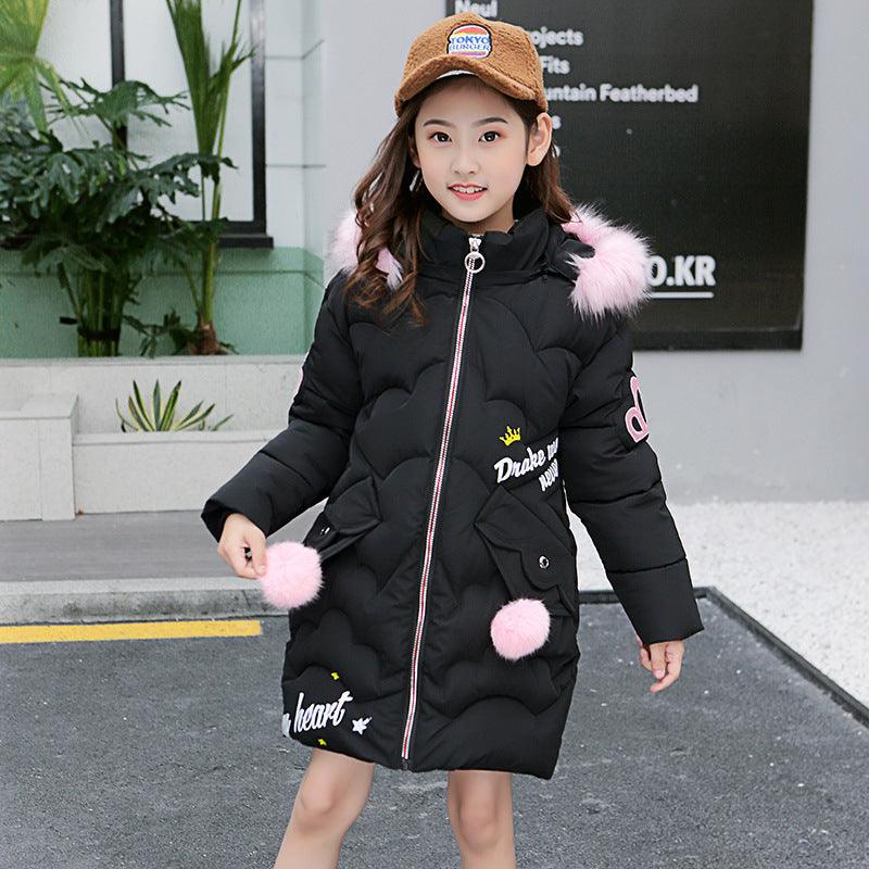 Girls' cotton-padded jackets - Vogue Aura