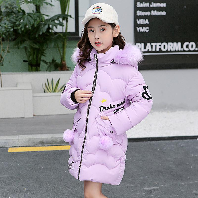 Girls' cotton-padded jackets - Vogue Aura