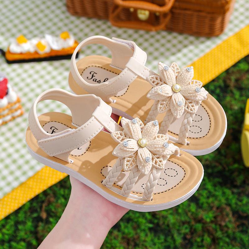 Girls' New Style Sandals And Slippers Princess Fashion Soft Bottom - Vogue Aura