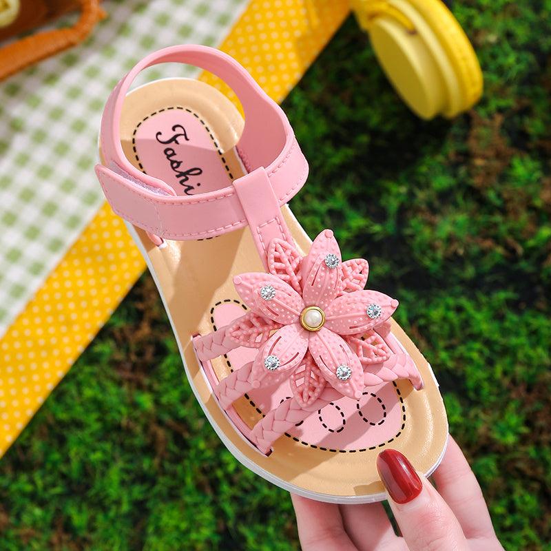 Girls' New Style Sandals And Slippers Princess Fashion Soft Bottom - Vogue Aura