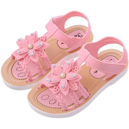 Girls' New Style Sandals And Slippers Princess Fashion Soft Bottom - Vogue Aura