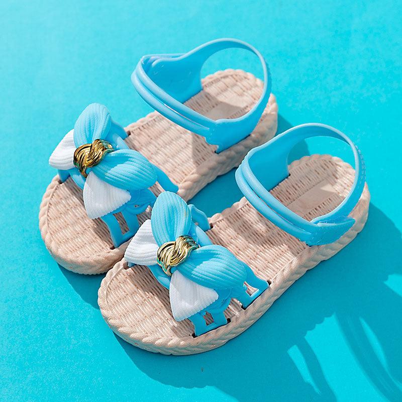 Girls Summer Fashion Beach Soft Sole Sandals - Vogue Aura