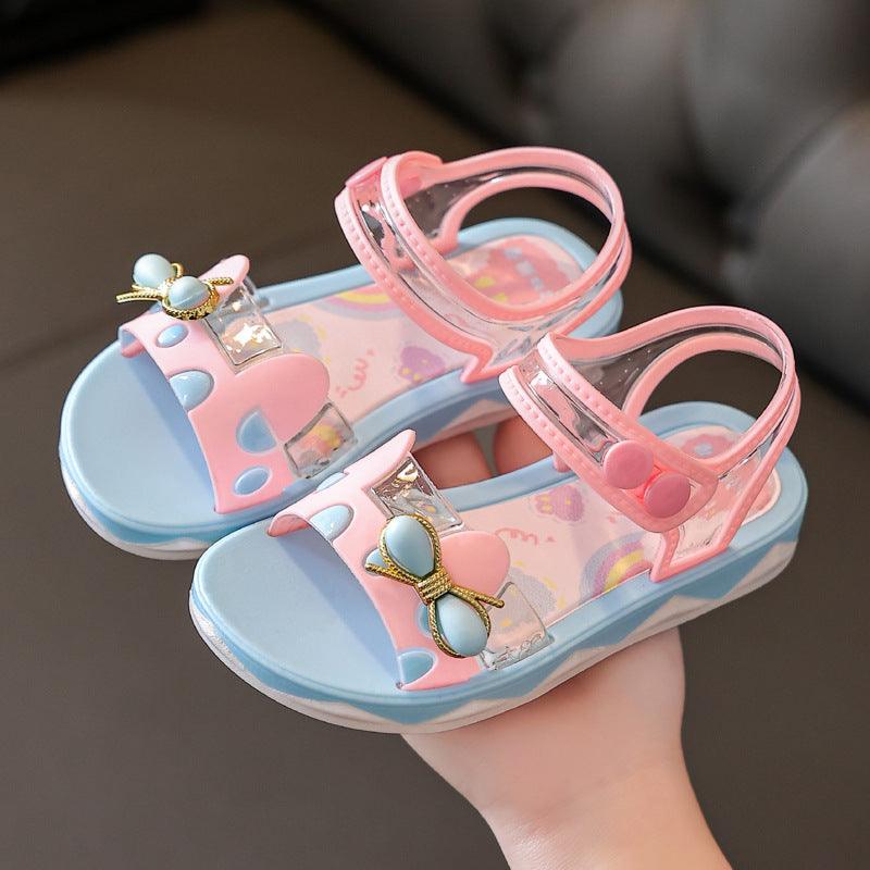 Girls Summer Princess Fashion Sandals Non-Slip Soft Sole - Vogue Aura