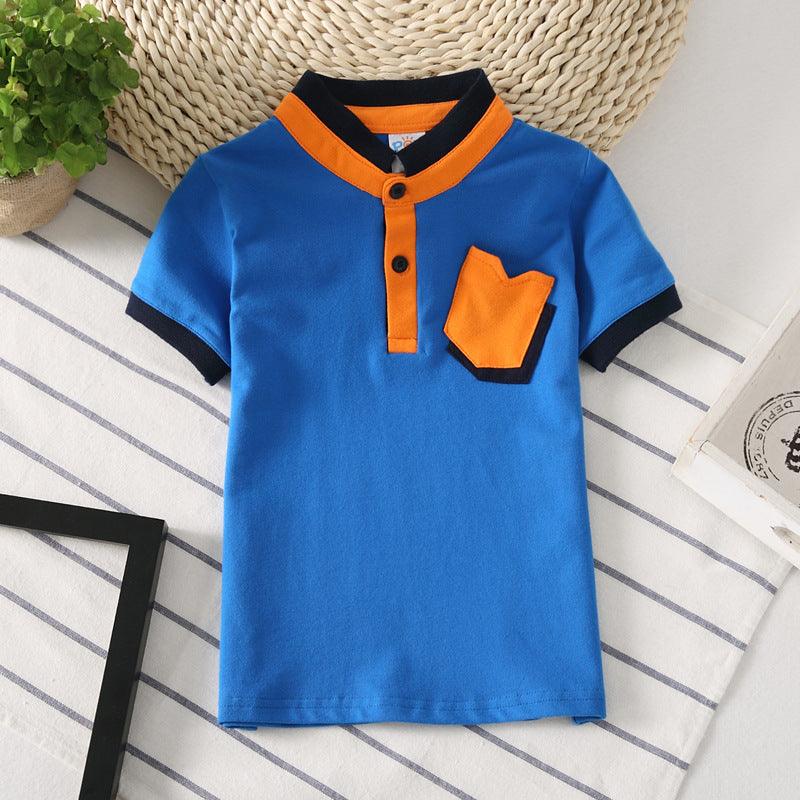 Korean Style Cotton T-Shirt for Kids - Soft & Moisture-Wicking Tops - Vogue Aura