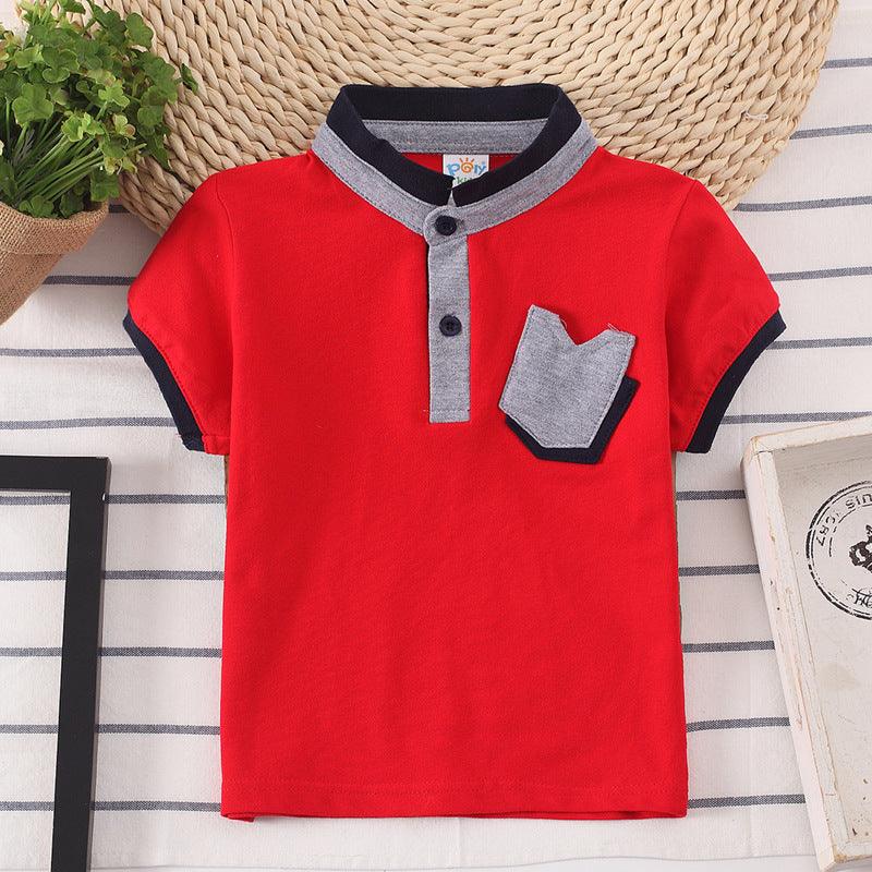 Korean Style Cotton T-Shirt for Kids - Soft & Moisture-Wicking Tops - Vogue Aura