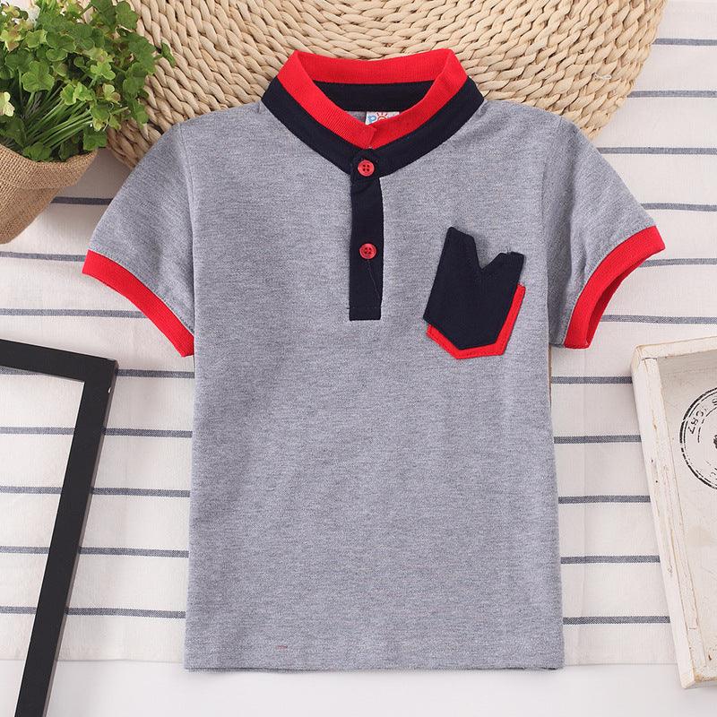 Korean Style Cotton T-Shirt for Kids - Soft & Moisture-Wicking Tops - Vogue Aura